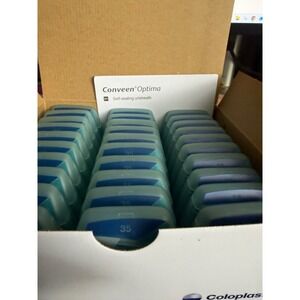 NEW Coloplast Conveen Optima Self-Sealing Urisheath 35mm Standard 30 Units 22035